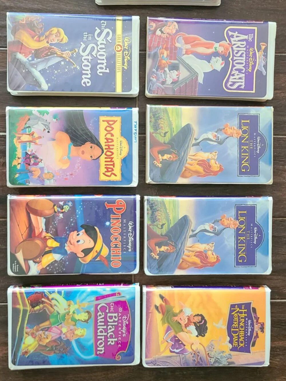 Disney masterpiece edition vhs